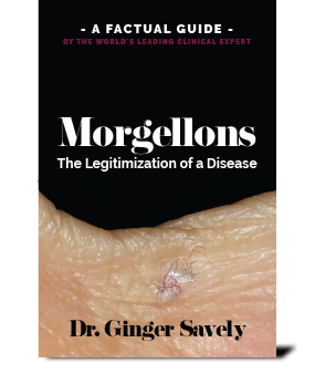 Cover image of Dr. Ginger Savely's book on Morgellons disease